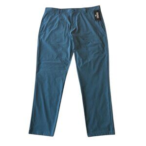 Rhone Men's Commuter Pants Slim Fit Performance Stretch 36x30 Dark Teal NWT